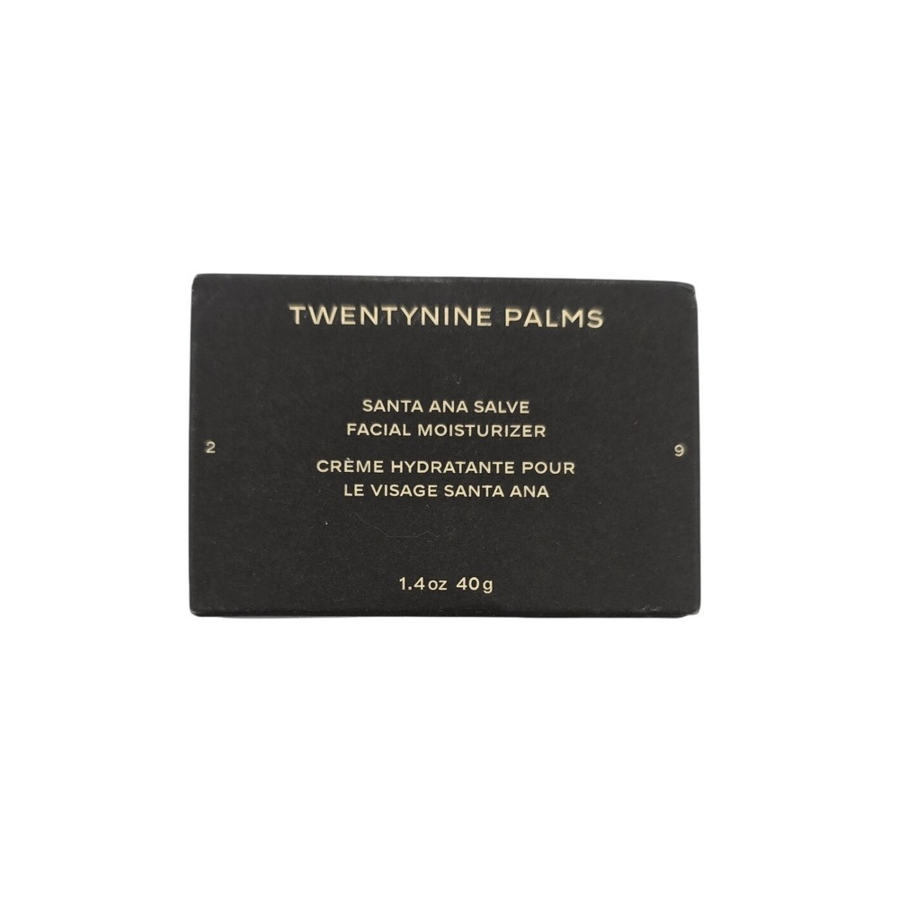 Twentynine Palms Facial Moisturizer Unisex 1.4oz Black Santa Ana Salve Hydrating
